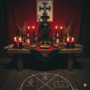 Altar de Exu Tranca Rua