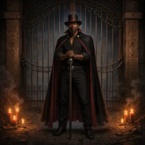 Exu Tranca Ruas es una de las entidades espirituales de más alta jerarquía en el panteón de la Umbanda y la Quimbanda