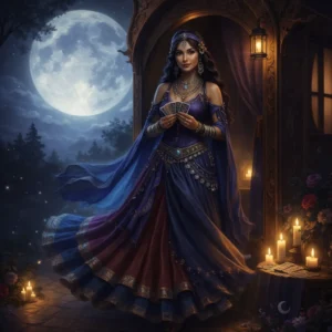 ¡Laroyê Pomba Gira Cigana da Lua! ¡Salve a Lua Cheia!